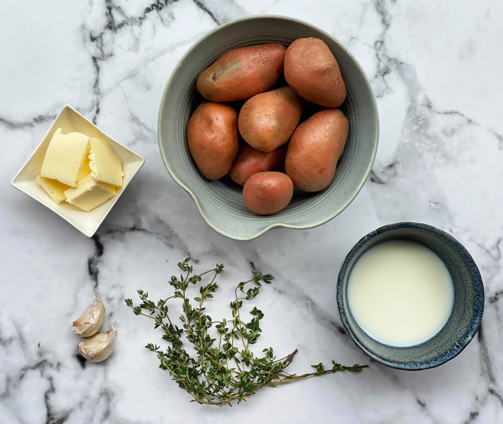 Garlic & Thyme Mashed Potatoes Ingredients